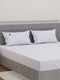 Premium 210 TC Pure Cotton King Size Bedsheet with 2 Pillow Covers Hotel Premium Collection