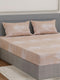 Premium 210 TC Pure Cotton King Size Bedsheet with 2 Pillow Covers Classique Mosaic Collection