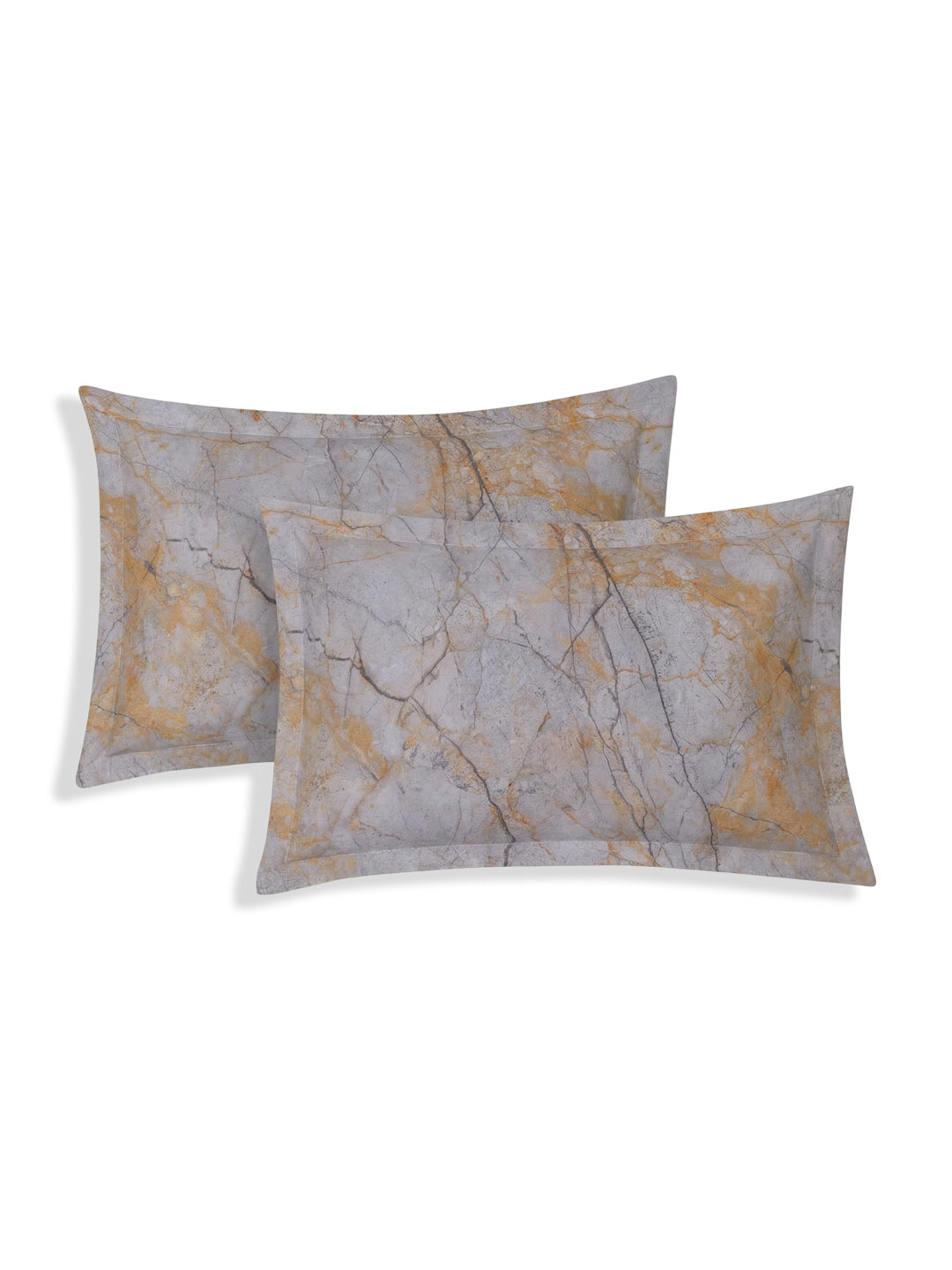 Premium 210 TC Pure Cotton King Size Bedsheet with 2 Pillow Covers Classique Mosaic Collection