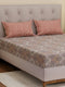 MOCA by Monte Carlo 120 TC Polycotton Double Bed Bedsheet with 2 Pillow Covers Paradise Collection