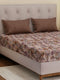 MOCA by Monte Carlo 120 TC Polycotton Double Bed Bedsheet with 2 Pillow Covers Paradise Collection