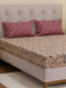 MOCA by Monte Carlo 120 TC Polycotton Double Bed Bedsheet with 2 Pillow Covers Paradise Collection