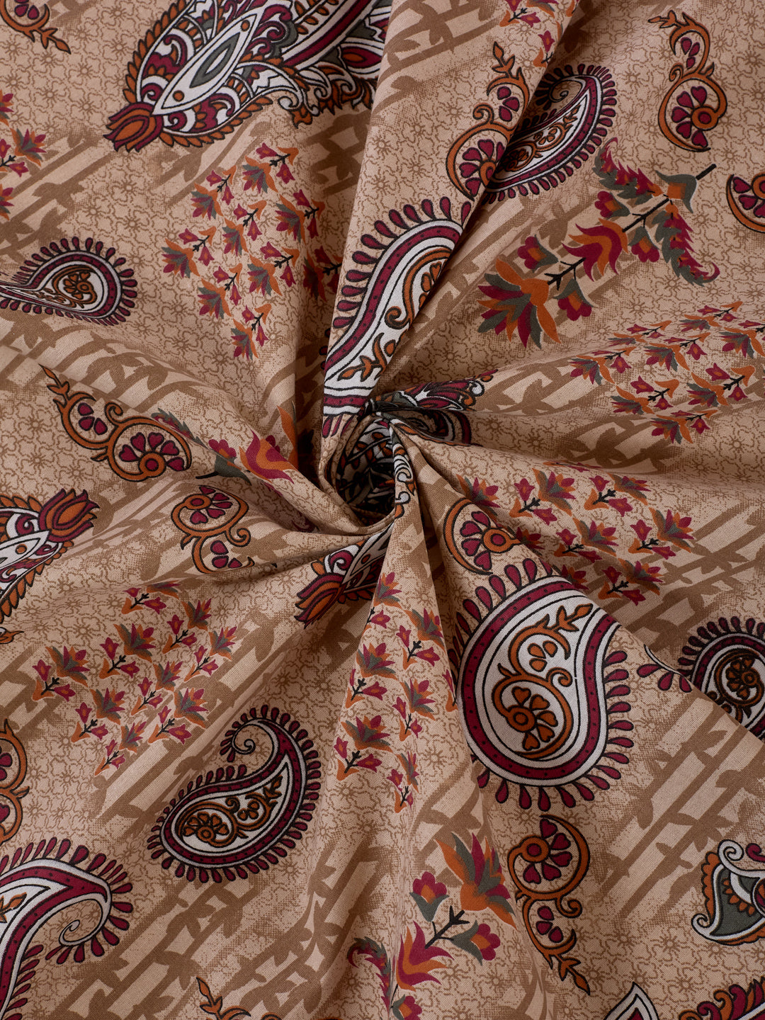 MOCA by Monte Carlo 120 TC Polycotton Double Bed Bedsheet with 2 Pillow Covers Paradise Collection