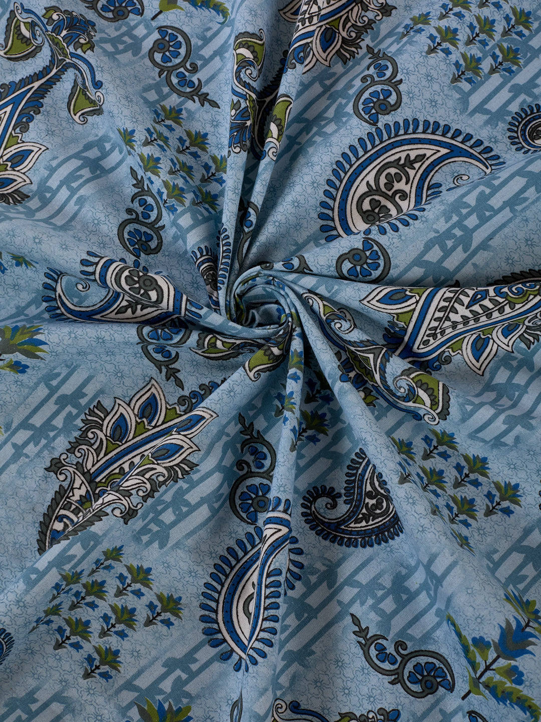 MOCA by Monte Carlo 120 TC Polycotton Double Bed Bedsheet with 2 Pillow Covers Paradise Collection