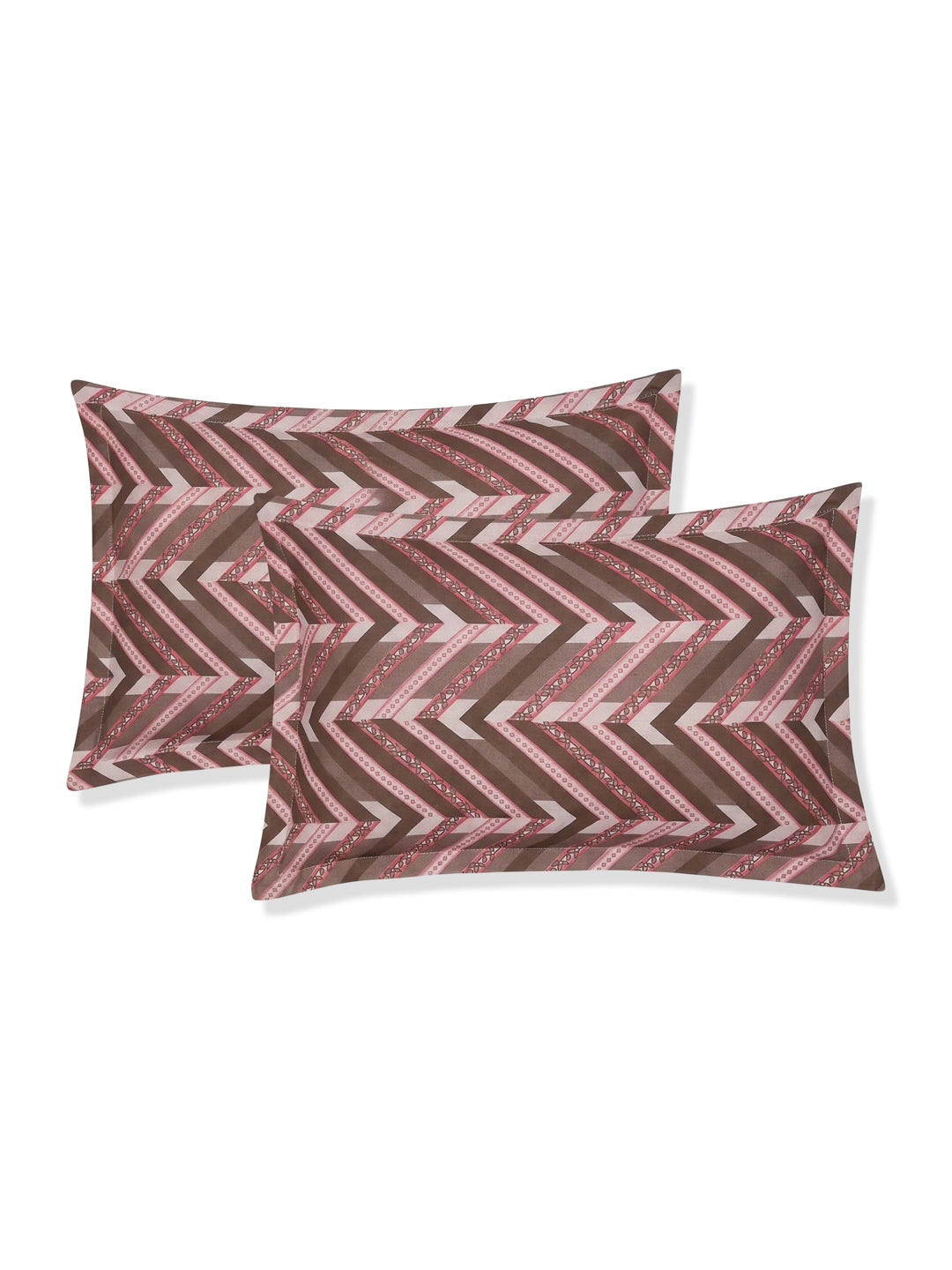 MOCA by Monte Carlo 120 TC Polycotton Double Bed Bedsheet with 2 Pillow Covers Paradise Collection