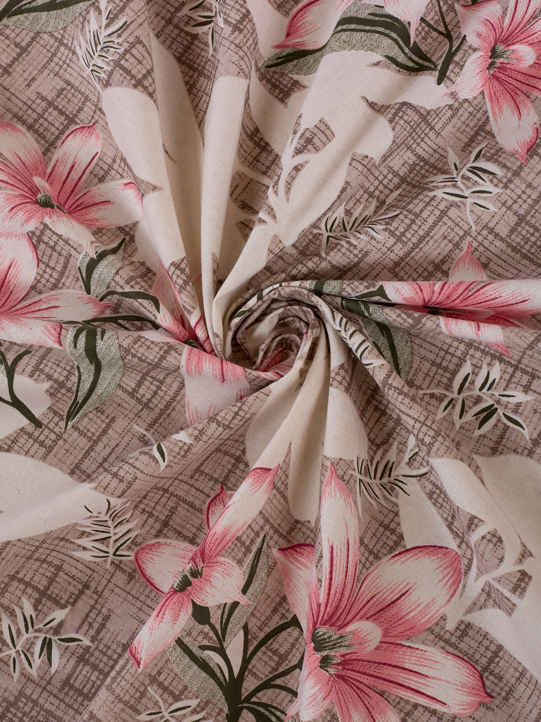 MOCA by Monte Carlo 120 TC Polycotton Double Bed Bedsheet with 2 Pillow Covers Paradise Collection
