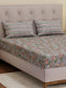 MOCA by Monte Carlo 120 TC Polycotton Double Bed Bedsheet with 2 Pillow Covers Paradise Collection