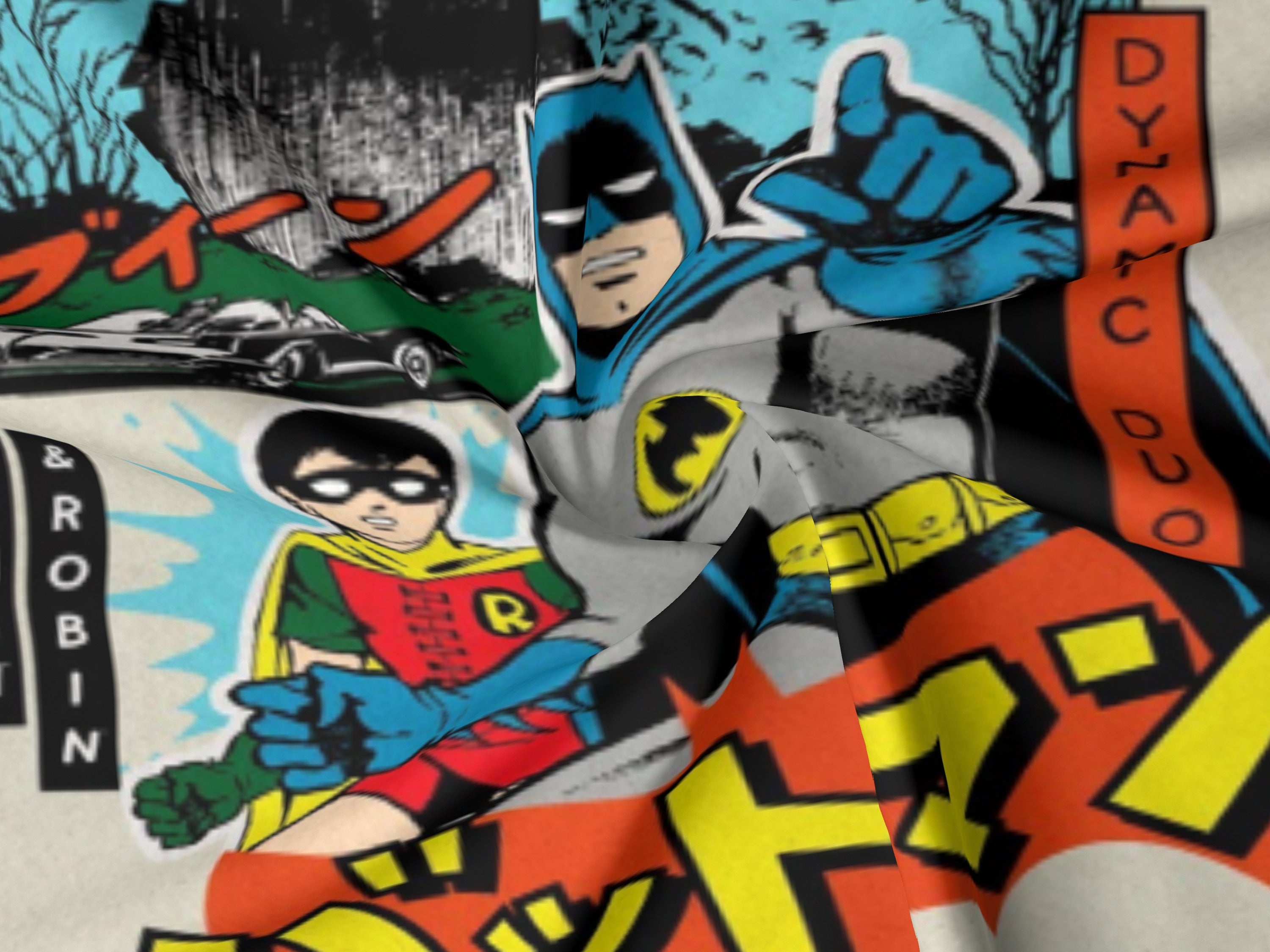 Monte Carlo Batman Printed 110 GSM Single Bedsheet with 1 Pillow Cover for Kids