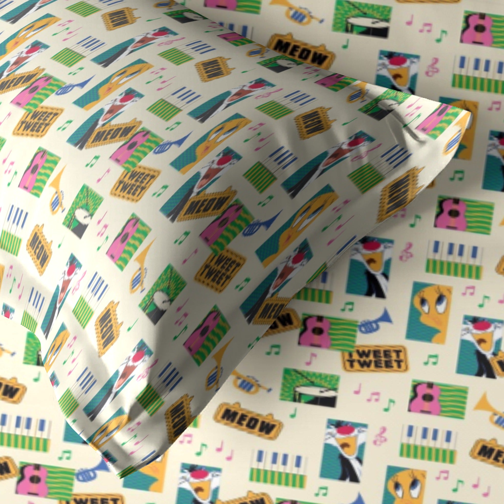 Monte Carlo Batman Printed 110 GSM Single Bedsheet with 1 Pillow Cover for Kids