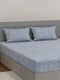 144 TC Pure Cotton Double Bed Bedsheet with 2 Pillow Covers Prestige Collection