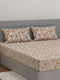 144 TC Pure Cotton Double Bed Bedsheet with 2 Pillow Covers Prestige Collection