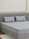 144 TC Pure Cotton Double Bed Bedsheet with 2 Pillow Covers Prestige Collection