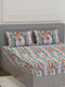 144 TC Pure Cotton Double Bed Bedsheet with 2 Pillow Covers Prestige Collection