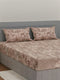 144 TC Pure Cotton Double Bed Bedsheet with 2 Pillow Covers Prestige Collection