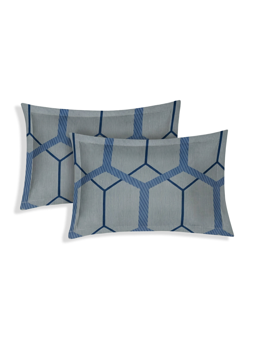 135 GSM Polyester King Size Bedsheet with 2 Pillow Covers Royal King Collection