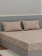 135 GSM Polyester King Size Bedsheet with 2 Pillow Covers Royal King Collection