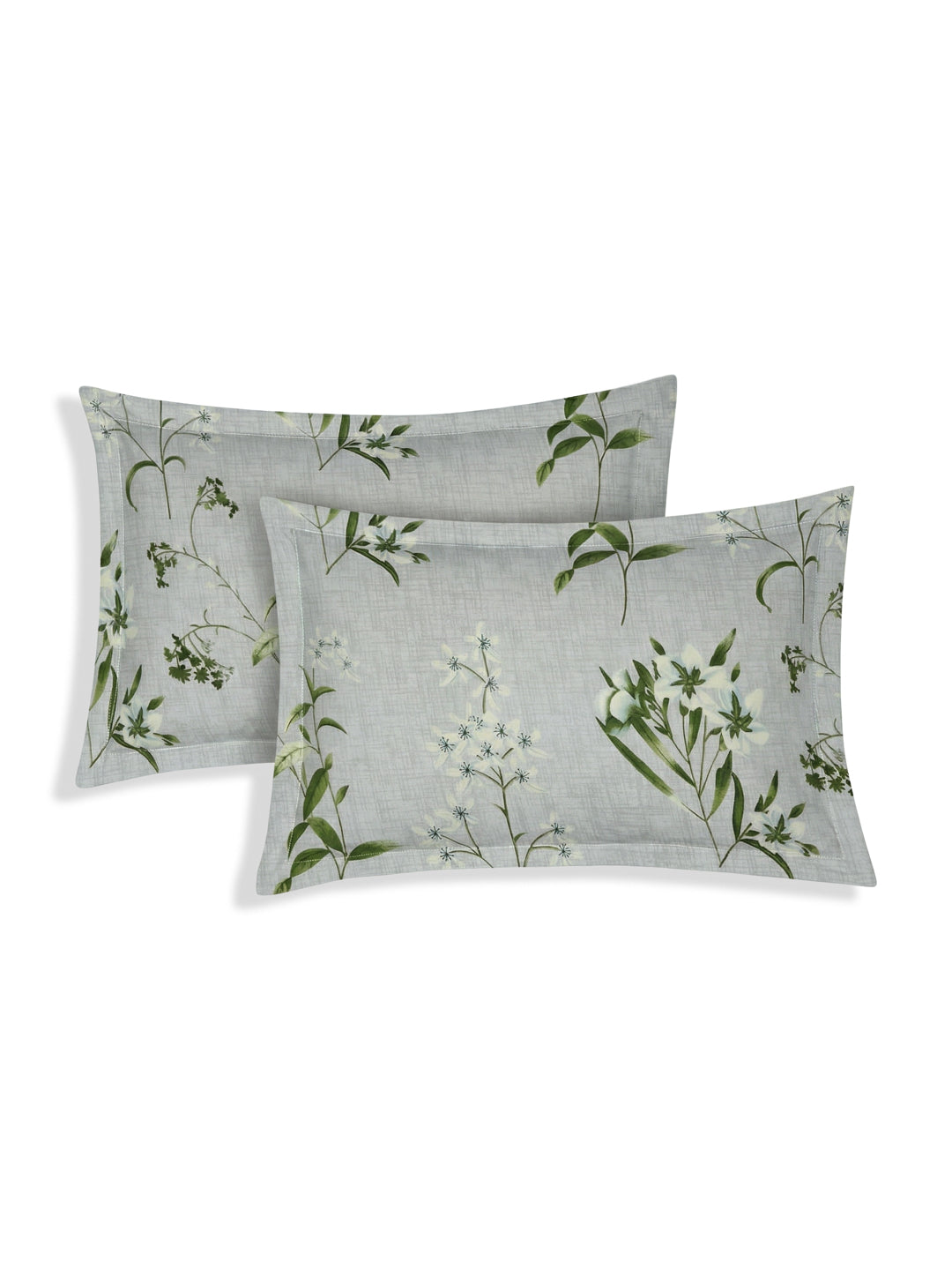 135 GSM Polyester King Size Bedsheet with 2 Pillow Covers Royal King Collection