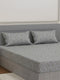 135 GSM Polyester King Size Bedsheet with 2 Pillow Covers Royal King Collection