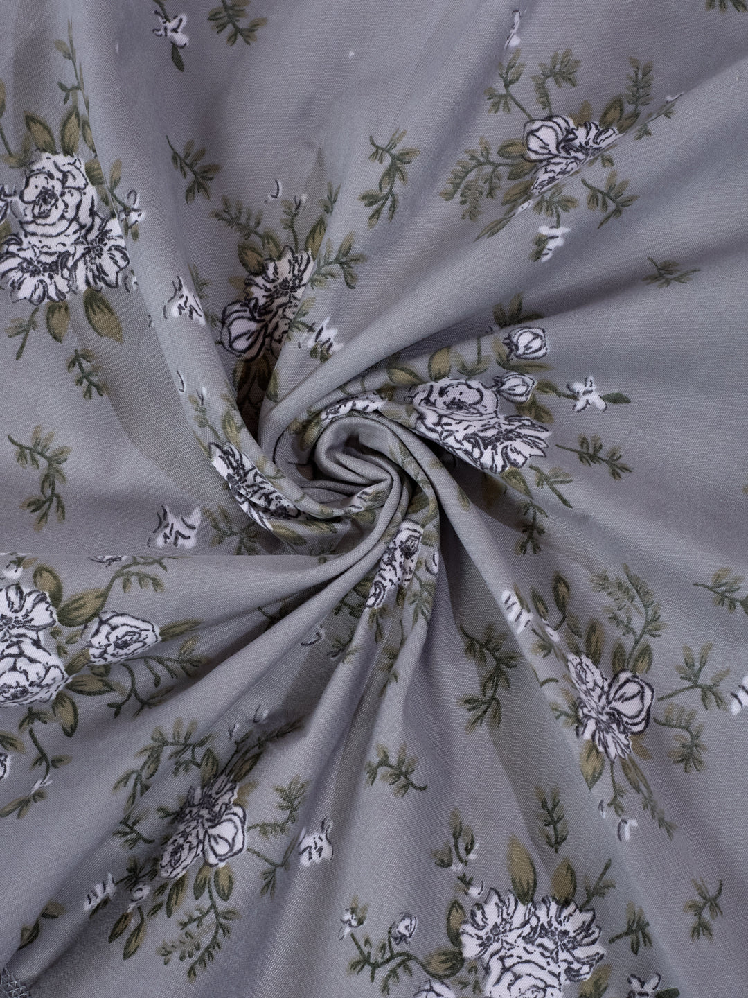 135 GSM Polyester King Size Bedsheet with 2 Pillow Covers Royal King Collection