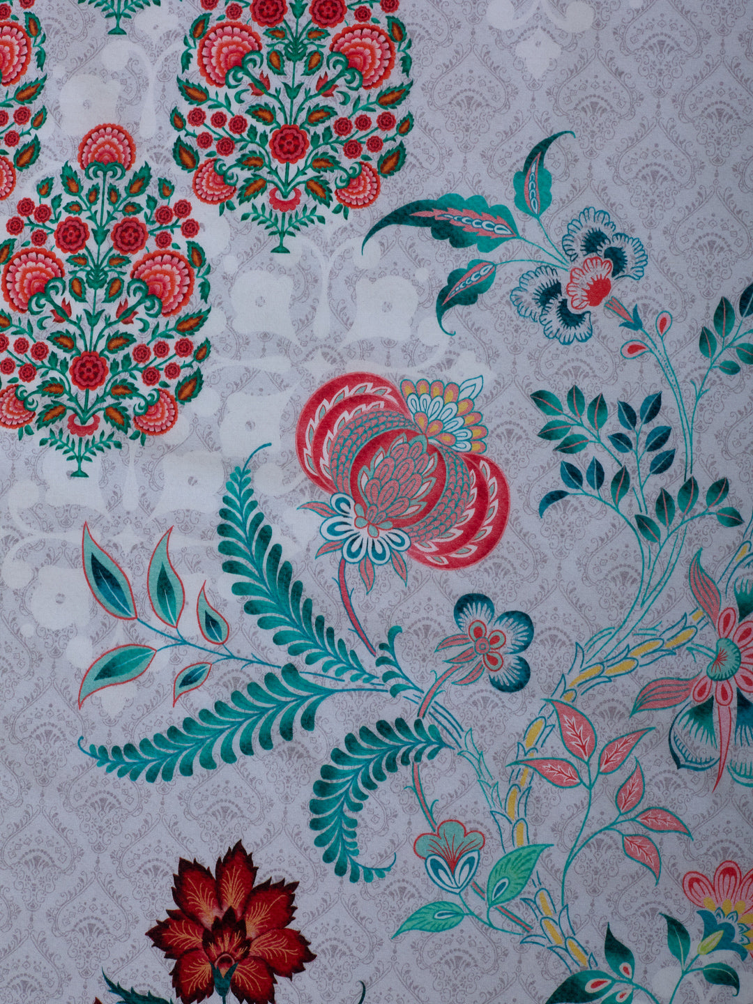 Premium 180 TC Pure Cotton King Size Bedsheet with 2 Pillow Covers Sanganeri Collection