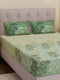 144 TC Pure Cotton King Size Bedsheet with 2 Pillow Covers Sensations Collection