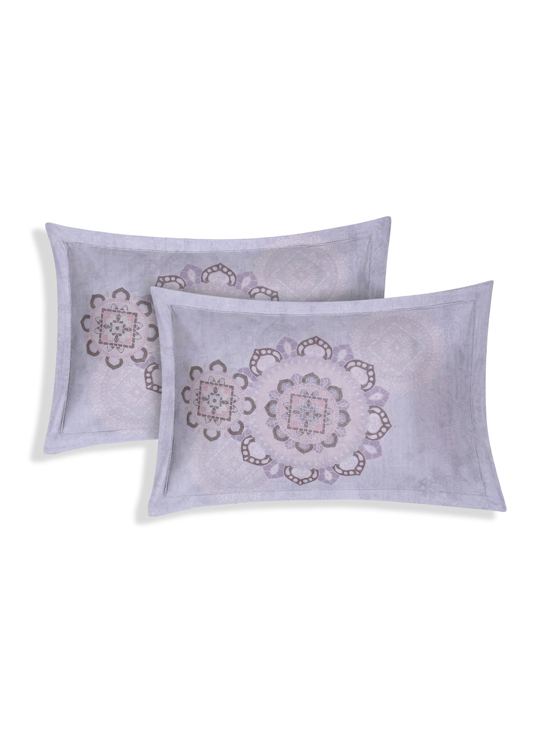 144 TC Pure Cotton King Size Bedsheet with 2 Pillow Covers Sensations Collection