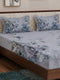 120 GSM Polyester King Size Bedsheet with 2 Pillow Covers Soft Touch Collection