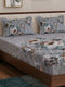 120 GSM Polyester King Size Bedsheet with 2 Pillow Covers Soft Touch Collection