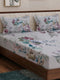 120 GSM Polyester King Size Bedsheet with 2 Pillow Covers Soft Touch Collection