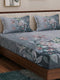 120 GSM Polyester King Size Bedsheet with 2 Pillow Covers Soft Touch Collection
