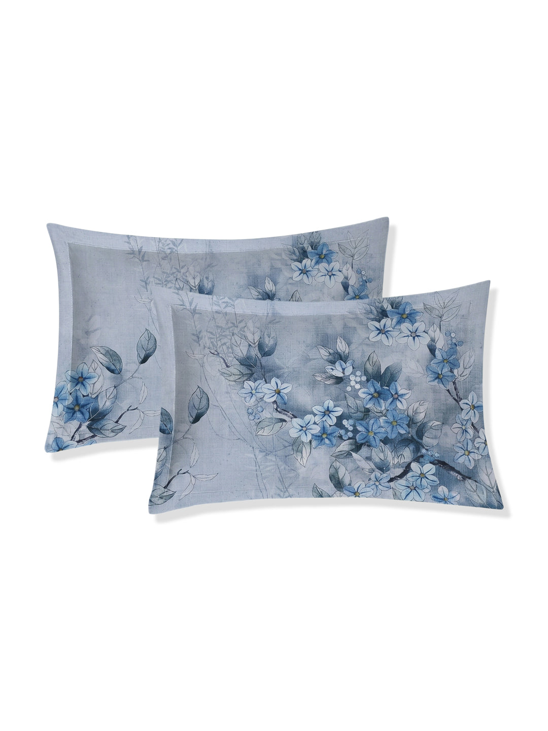 120 GSM Polyester King Size Bedsheet with 2 Pillow Covers Soft Touch Collection