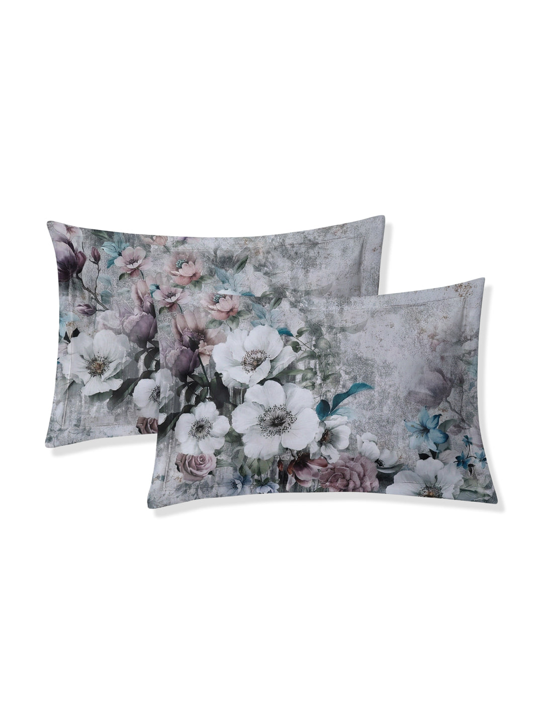 120 GSM Polyester King Size Bedsheet with 2 Pillow Covers Soft Touch Collection