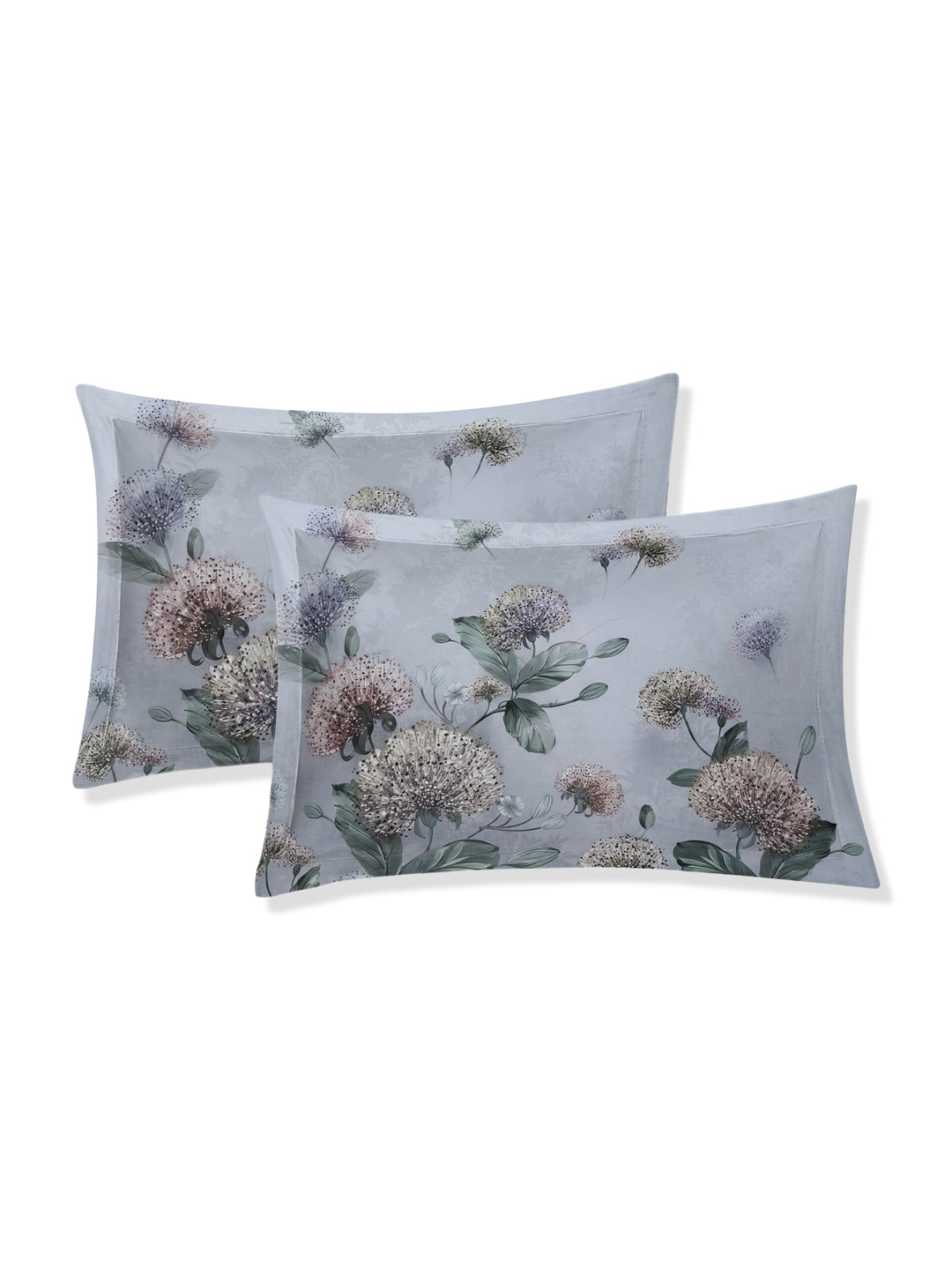 120 GSM Polyester King Size Bedsheet with 2 Pillow Covers Soft Touch Collection