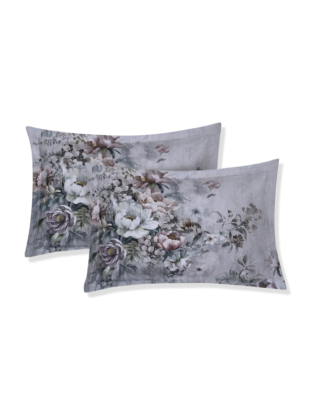 120 GSM Polyester King Size Bedsheet with 2 Pillow Covers Soft Touch Collection
