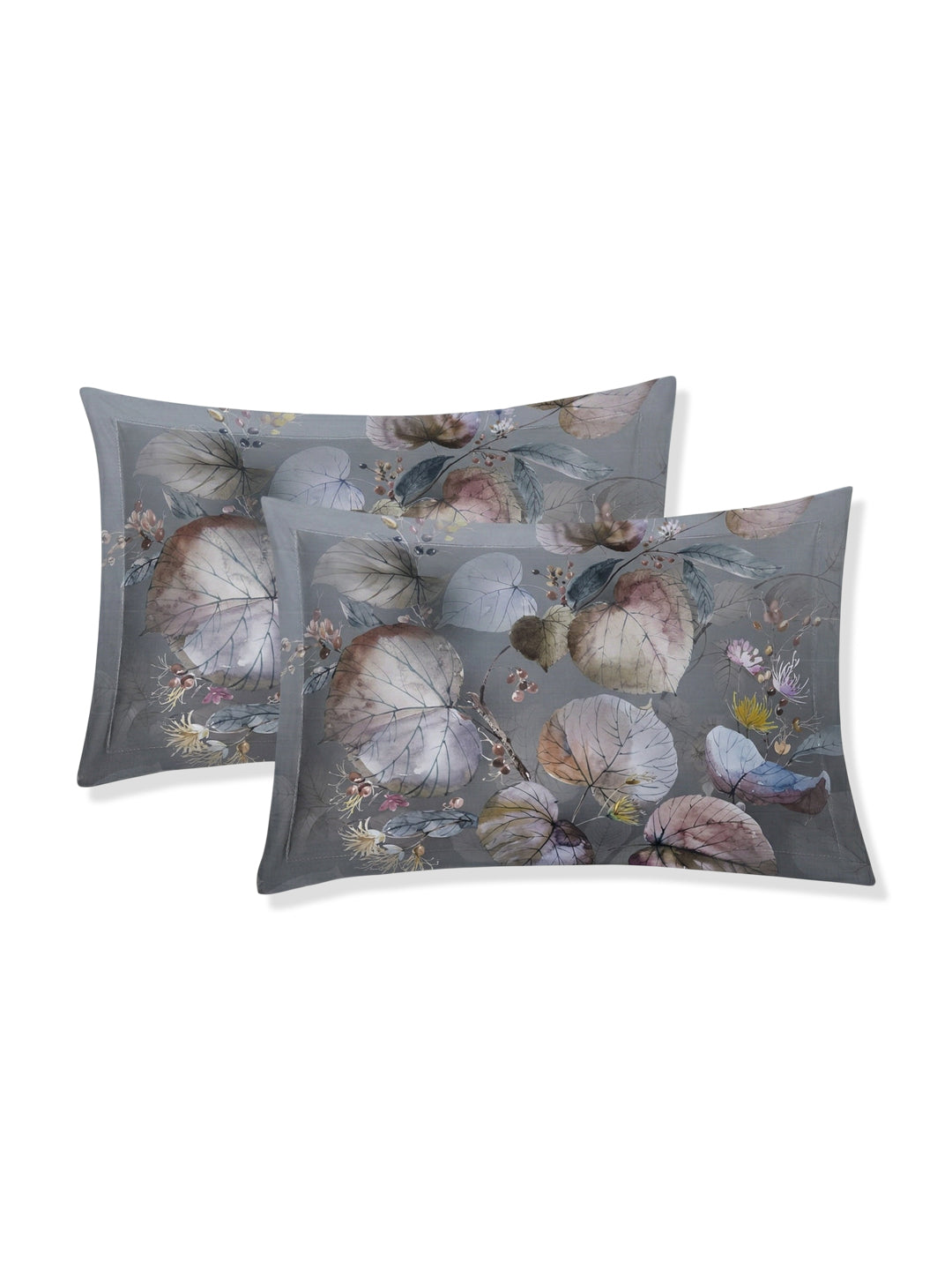 120 GSM Polyester King Size Bedsheet with 2 Pillow Covers Soft Touch Collection