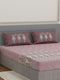 144 TC Pure Cotton King Size Bedsheet with 2 Pillow Covers Tradition Collection