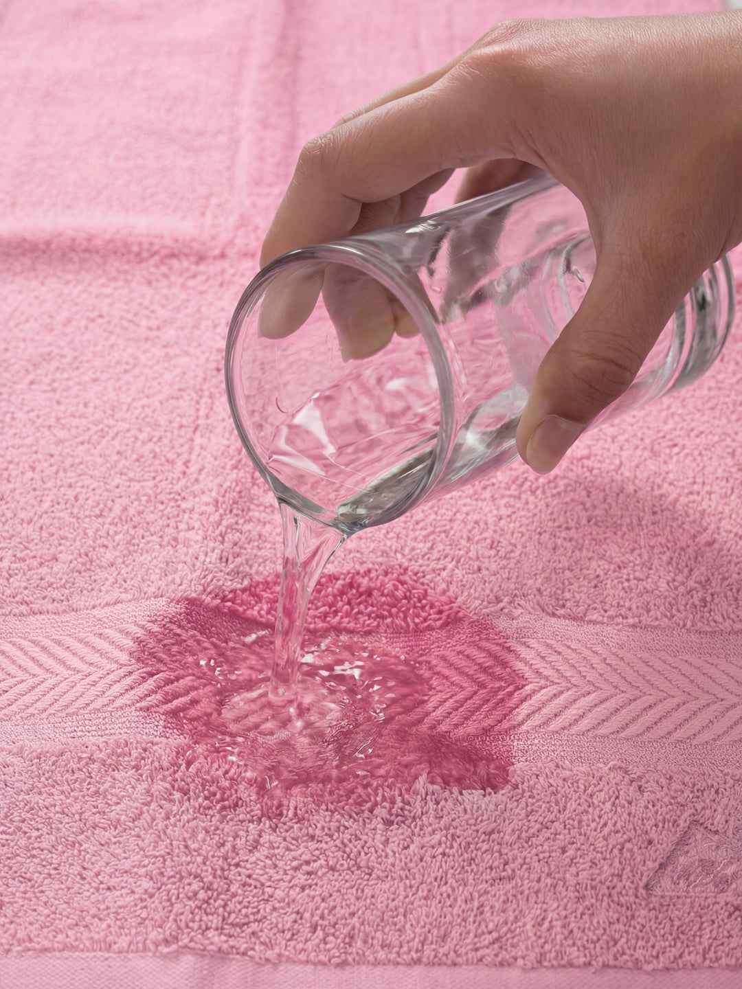 Premium Prism Pink 100% Cotton Solid 525 GSM Bath Towel Amber 1 Pc Pvc Pack