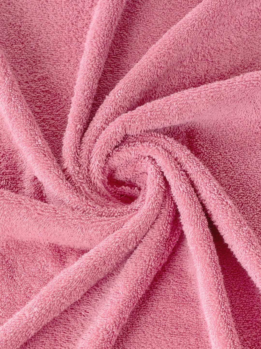 Premium Prism Pink 100% Cotton Solid 525 GSM Bath Towel Amber 1 Pc Pvc Pack