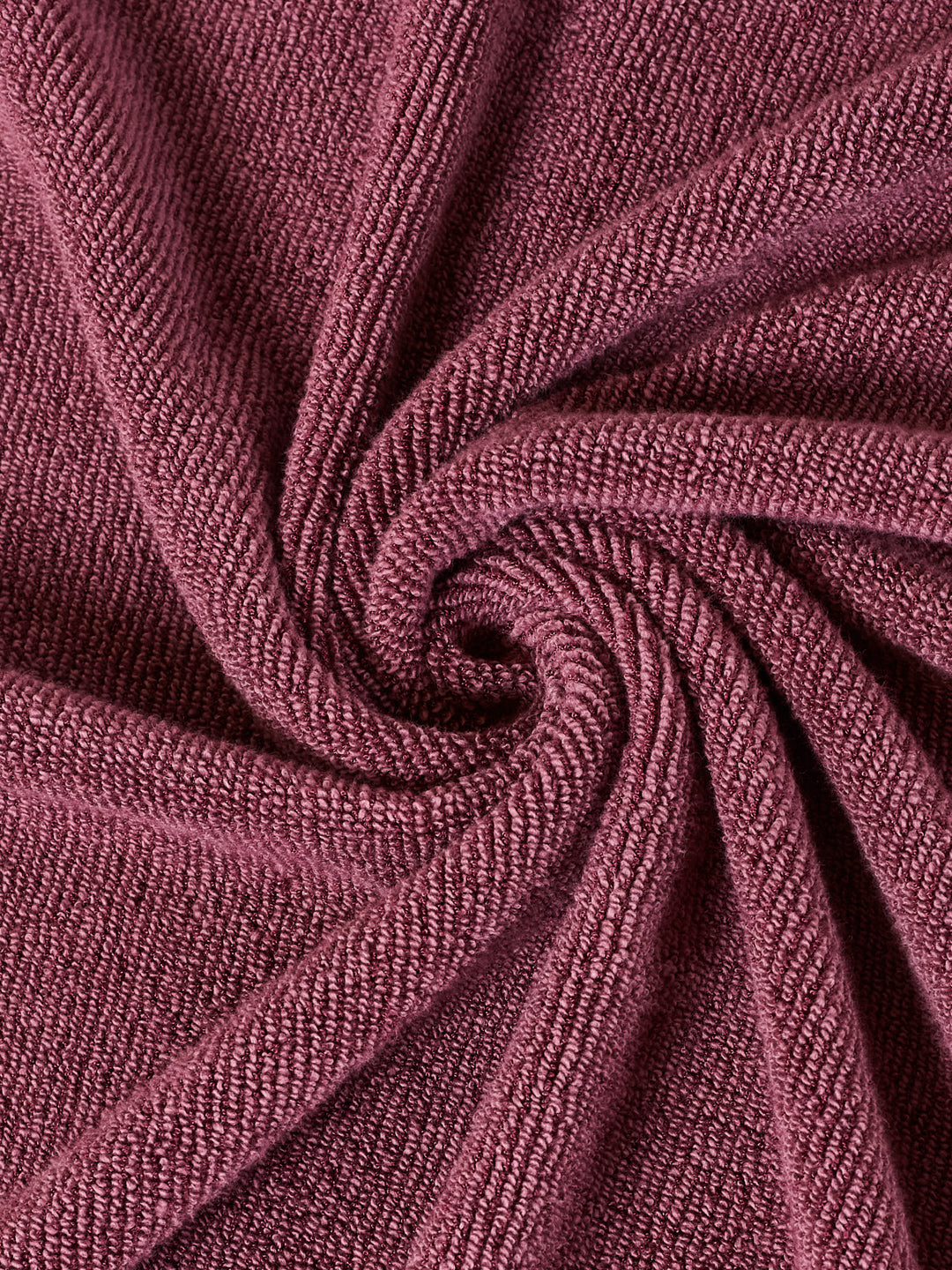 Luxury Burgundy Bamboo Cotton Self Design 630 GSM Bath Towel Eco Bamboo Bliss 1 Pc Pvc