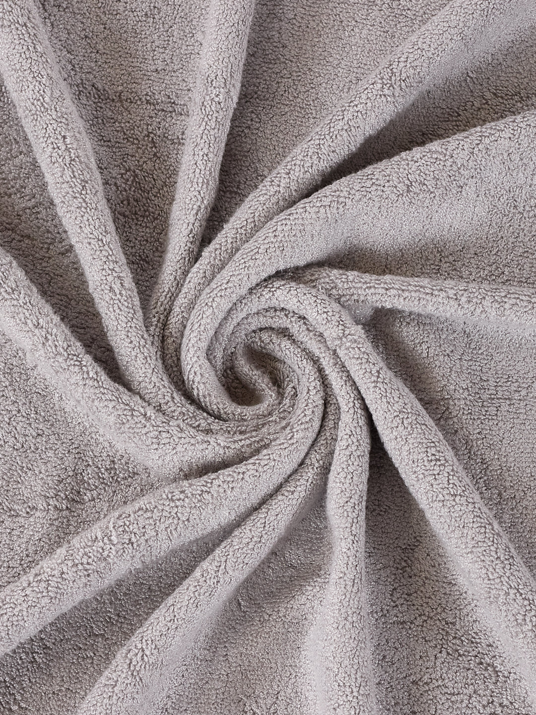 Luxury Light Grey Bamboo Cotton Solid 600 GSM Bath Towel Eco Bamboo 1 Pc Pvc Pack