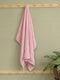 Luxury Pink Bamboo Cotton Solid 600 GSM Bath Towel Eco Bamboo 1 Pc Pvc Pack
