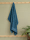 Luxury Blue 100% Cotton Solid 650 GSM Bath Towel Egyptian 1 Pc Box Pack