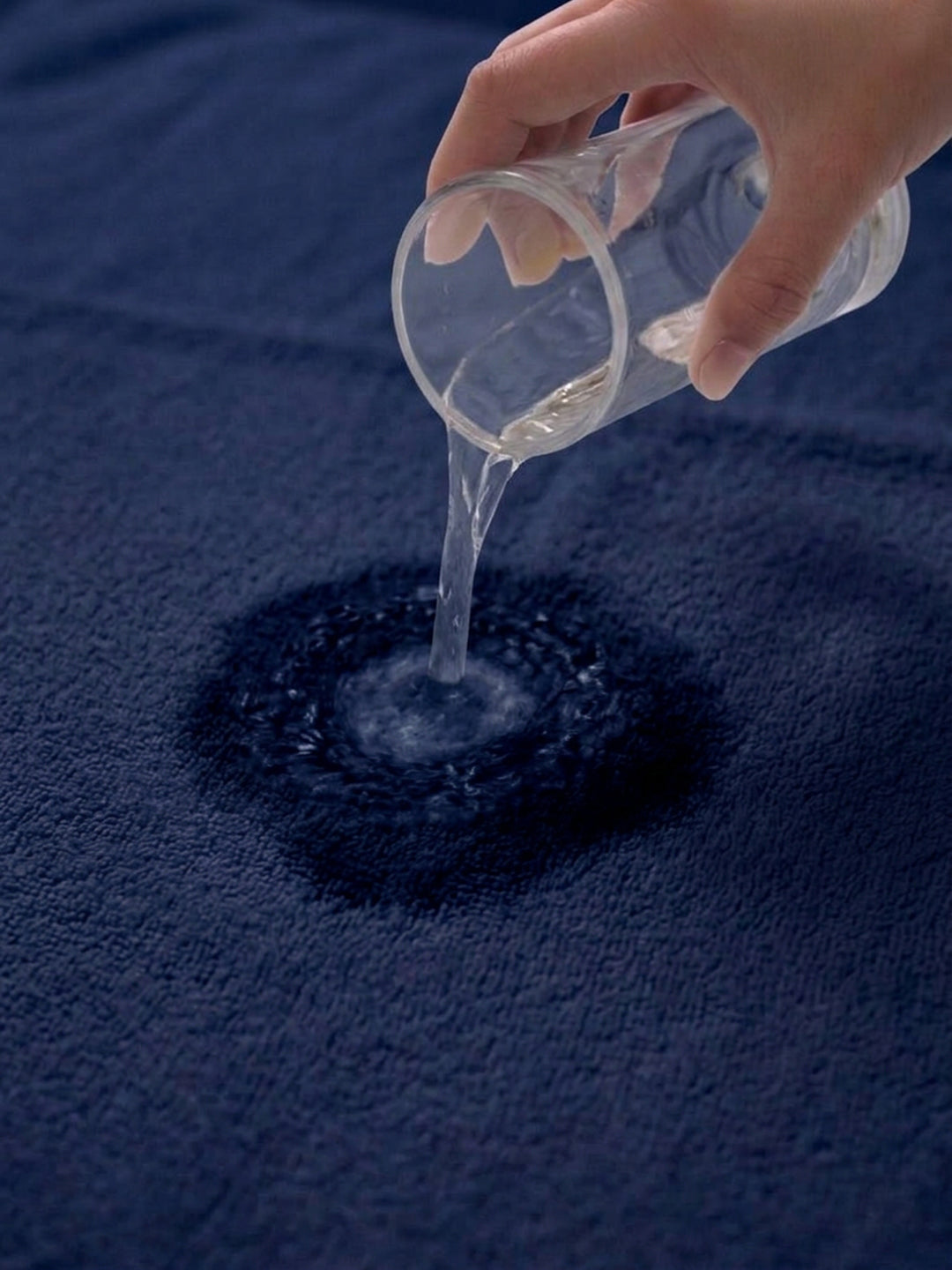 Luxury Navy Blue 100% Cotton Solid 650 GSM Bath Towel Egyptian 1 Pc Box Pack