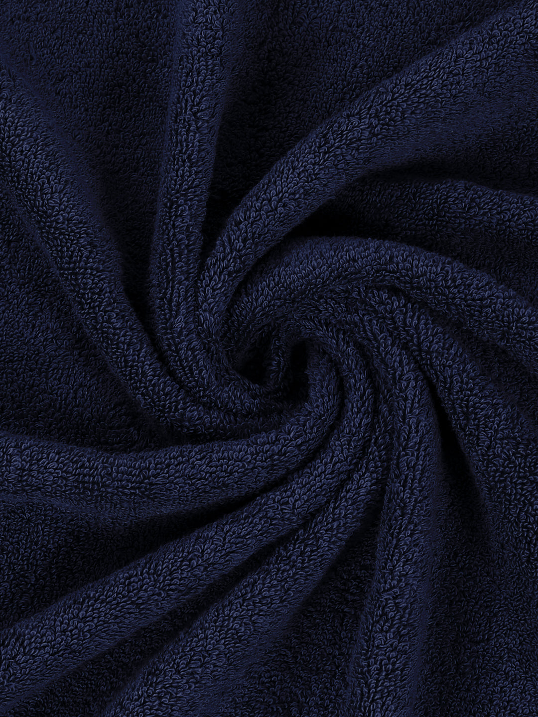 Luxury Navy Blue 100% Cotton Solid 650 GSM Bath Towel Egyptian 1 Pc Box Pack