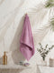 Luxury Pink 100% Cotton Solid 625 GSM Bath Towel Eusapia 1 Pc Box Pack
