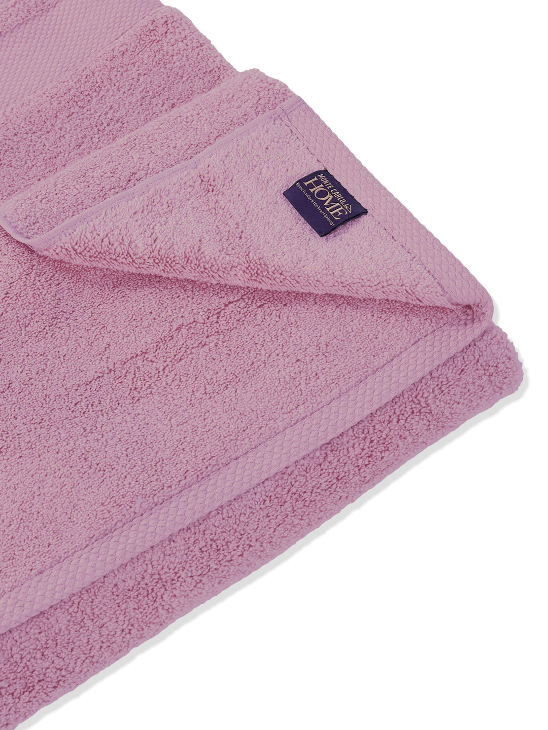 Luxury Pink 100% Cotton Solid 625 GSM Bath Towel Eusapia 1 Pc Box Pack