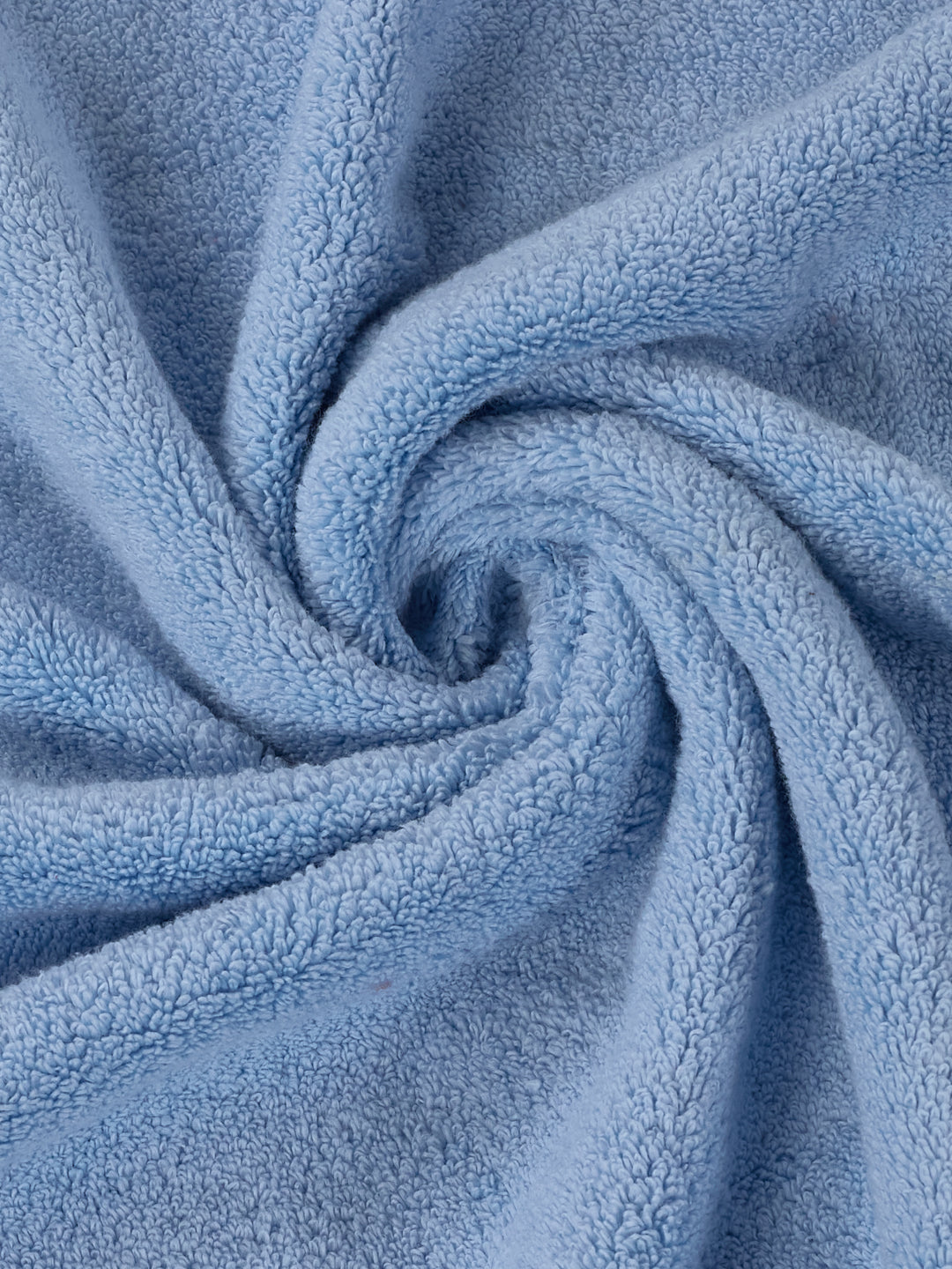 Luxury Light Blue 100% Cotton Solid 625 GSM Bath Towel Eusapia 1 Pc Box Pack