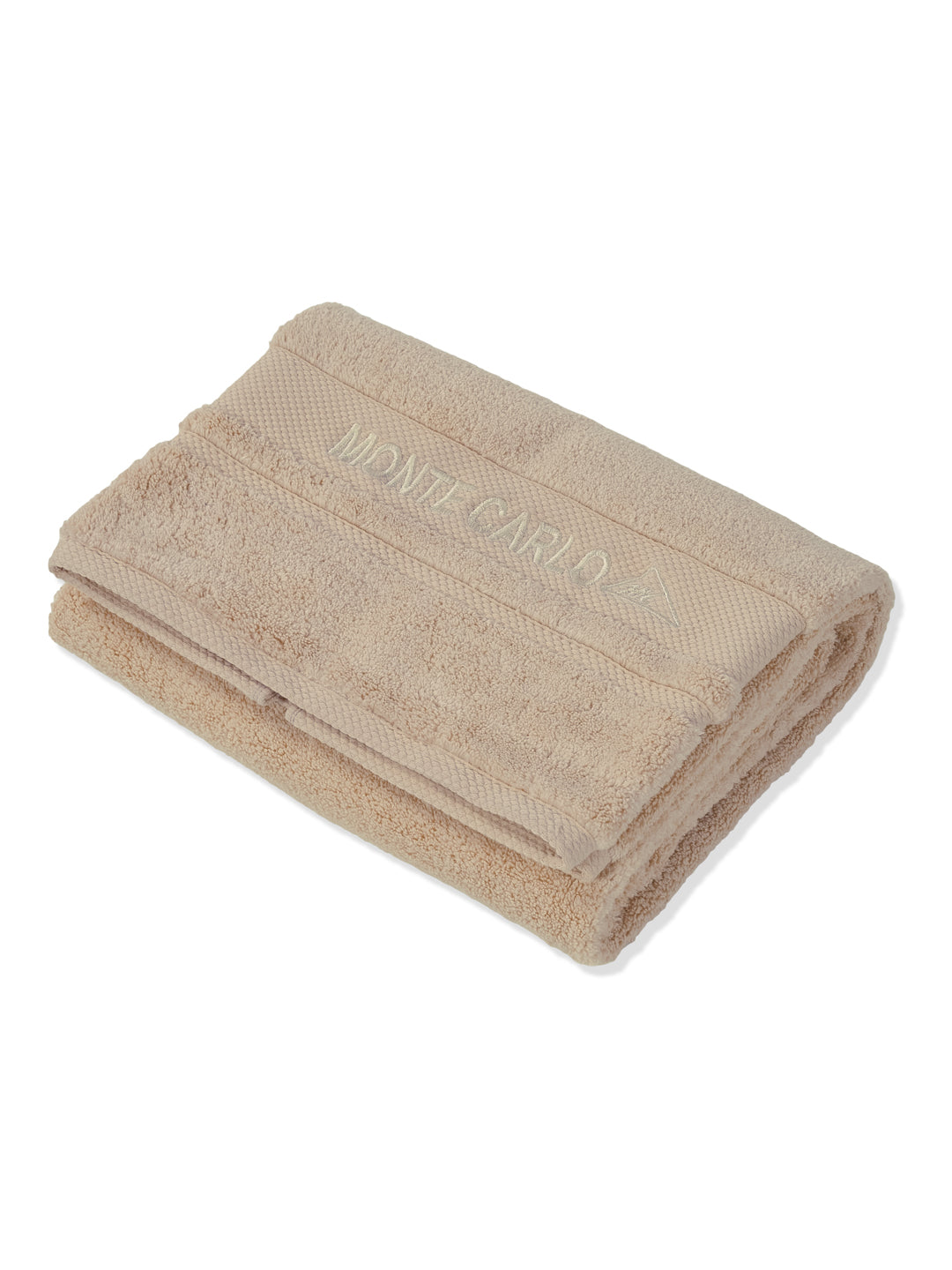 Luxury Beige 100% Cotton Solid 625 GSM Bath Towel Eusapia 1 Pc Box Pack