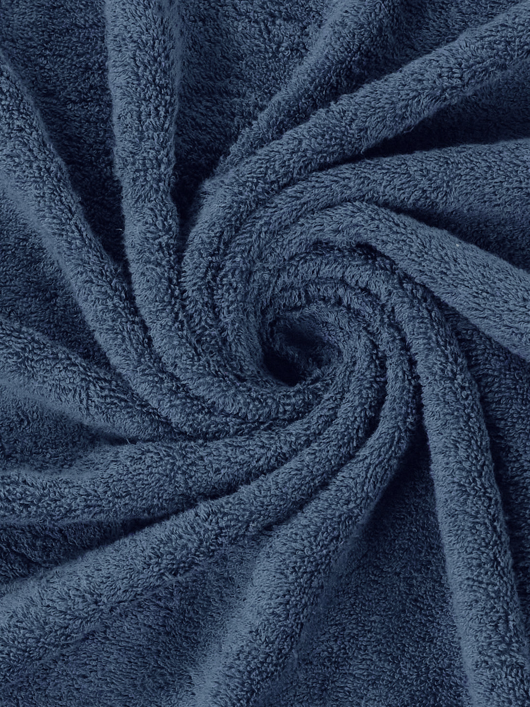 Premium Mallard Blue 100% Cotton Solid 525 GSM Bath Towel Iris 1 Pc Pvc Pack