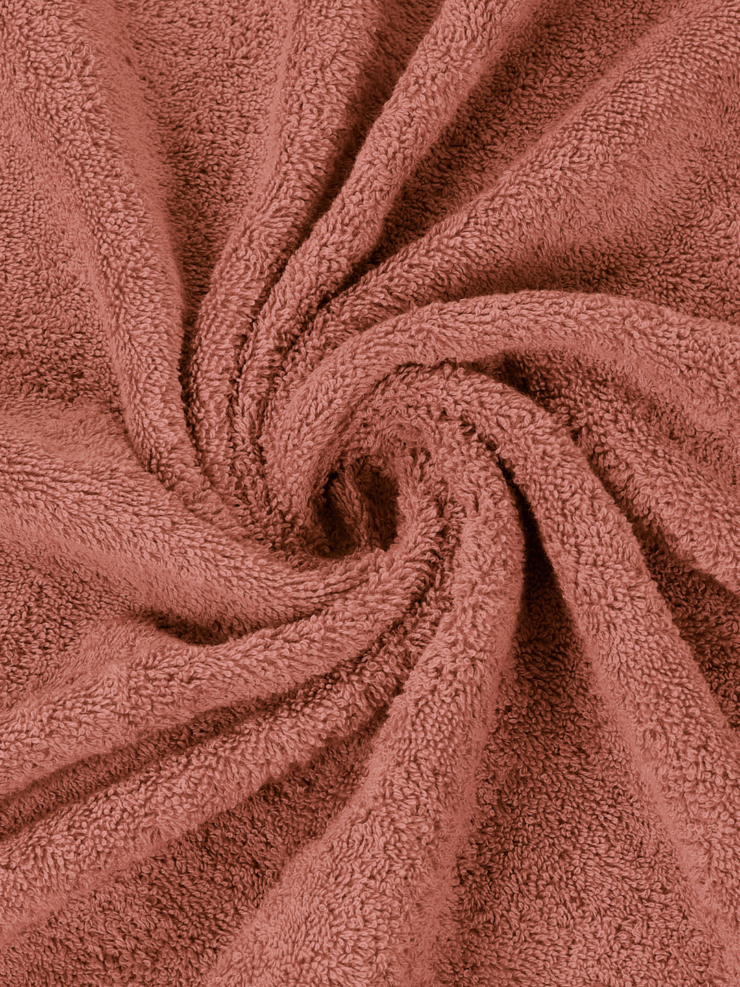 Premium Peach 100% Cotton Solid 525 GSM Bath Towel Iris 1 Pc Pvc Pack